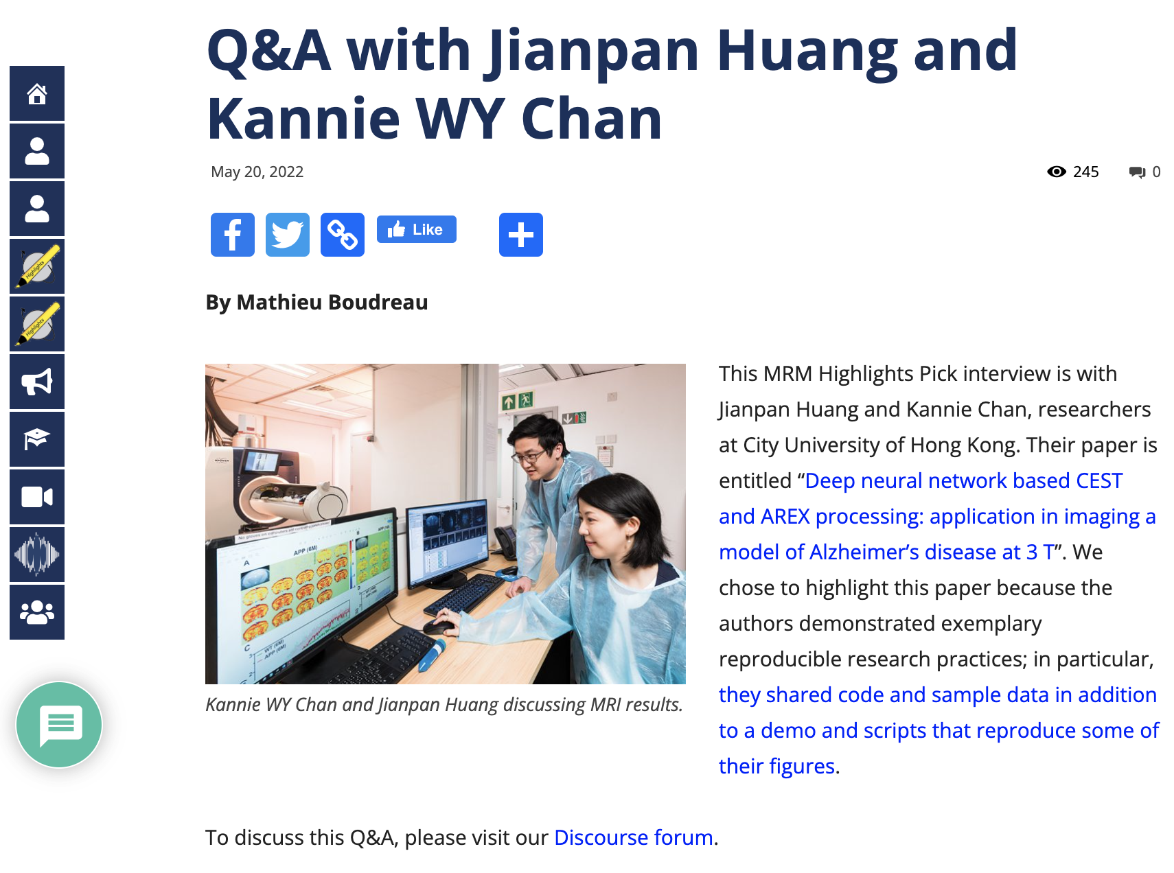 MRM HIghlights Interview with Jianpan Huang and Kannie WY Chan